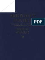 By Aristotle, Translated and With A Commentary by George Whalley, Edited by John Baxter and Patrick Atherton Aristotles Poetics 1997