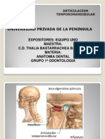 Articulacion Temporomandibular