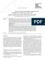 Surgical Management of Cervical Myelopathy