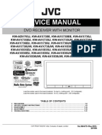 Service Manual: DVD Receiver With Monitor