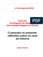 Anais VII Simpósio Universo