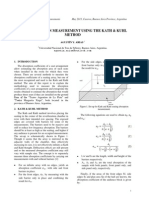 Seat Absorption Coefficients Measurement