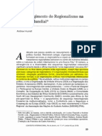 HURREL - o Ressurgimento Do Regionalismo Na Política Mundial