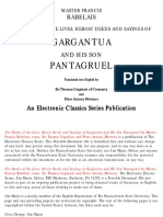 Rabelais Gargantua Pantagruel