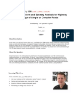 Autodesk Storm and Sanitary Analysis For Highway P1