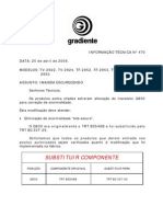 Correção Apara Anormalidade TF2952