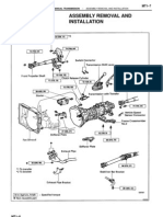 Assembly Removal and Installation: G58 Manual Transmission