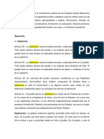 Derechos Humanos y La Constitución Politica