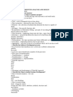 Cs 1310 - Object Oriented Analysis and Design Sixteen Mark Q & A I6 Marks Questions and Answers