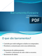 Barramento Firewire - Apresentação