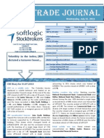 Volatility in The Index JKH Dictated A Turnover Boost : Wednesday, July 31, 2013
