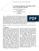 A Computational Study On Structural, Electronic and Nonlinear Optical Properties of Furylpyridine Molecules