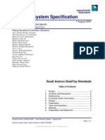 Materials System Specification