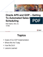 Oracle APS