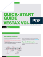 Vestax VCI-400 Quickstart Guide For Serato DJ