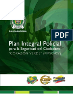 PIPSC - CV LIBRO 1. Plan Integral Policial para La Seguridad Del Ciudadano CORAZÓN VERDE (PIPSC-CV)