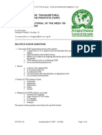 155 Anaesthesia For Transurethral Resection of The Prostate (TURP)