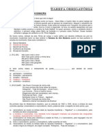 GABARITO MODERNISMO NO BRASIL 1 Geração PDF