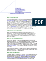 Pathophysiology On Arrhythmia