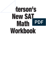 New SAT Math Workbook