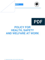 Health and Safety Policy