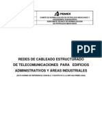 NRF-022-PEMEX-2008 Redes de Cableado Estructurado de Telecomunicaciones