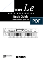 Korg Triton Le - Basicguide