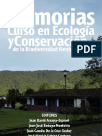 Memorias Curso en Ecologia y Conservacion de La Biodiversidad Neotropical