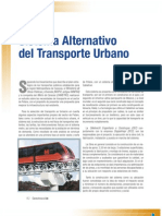 Cable TREN-Sistema Alternativo Del Transporte Urbano