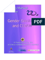 Gender Module - Training Manual