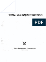 TOYO - Piping Design Instruction PDF