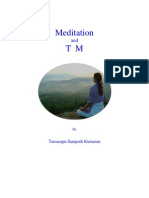 Meditation and T M