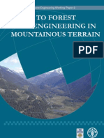 Guide To Forest Road Engineering in Mountainous Terrain