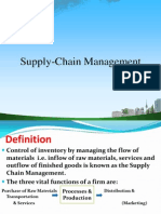 Supply Chain Management