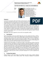 4D Analysis of Segmental Cable Stayed Bridges PDF