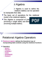 Relation Algebra