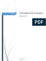 Infiniband & Firewire: Assignment 4