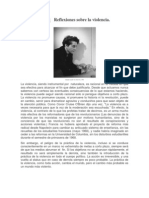 Reflexiones Sobre La Violencia, H Arendt