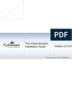 Cyberoam Authentication For Thin Client (CATC) Installation Guide V 2.0.0.9