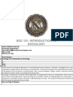 Soc 131: Introduction To Sociology