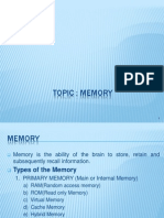 Memory Types