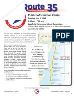 Route 35 Public Meeting Documents