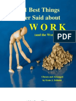 1001 Best Things Ever Said About Work