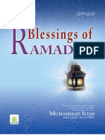 Blessings of Ramadan, Ameer-e-Ahl-e-Sunnat Allama Muhammad Ilyas Qadri.