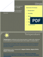 Climate: Climatology Is The Study of The Long-Term