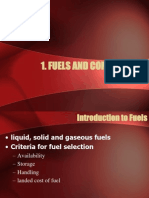 Fuels and Combustion