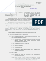 DPWH Department Order 72 Series of 2012 (ABC)