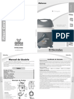 Manual Aspirador Eletrolux Hidrovac PDF