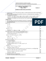 Barem de Corectare Si Notare La Clasa A VIII-a Pe Semestrul Al II-lea La Teza La Matematica