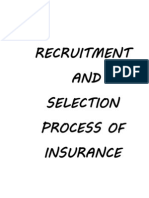 Recruitement and Selection